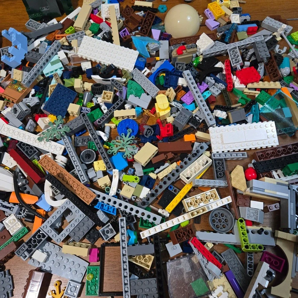 Lego Bulk Lot Mixed Bricks Technic Specialized Pieces City Space MOC Parts
